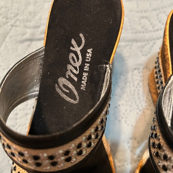 Onex Women's Wedge Heel Sandal Size 6 - Picture 4 of 6